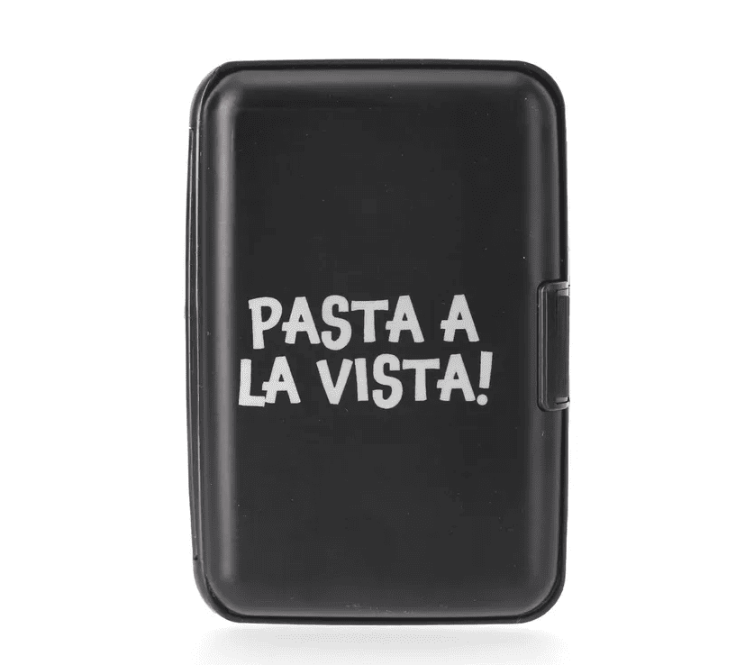 Cartera protege tarjetas - Pasta a la vista!