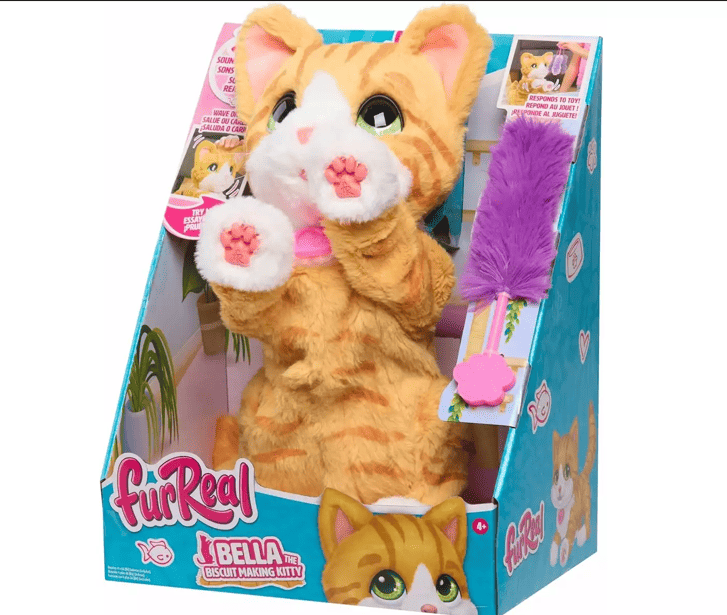 FurReal Mascota Interactiva Bella The Kneading Kitty