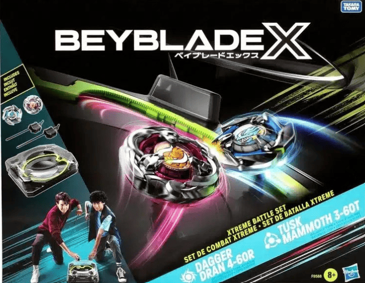 Beyblade X Set de Batalla con peonzas