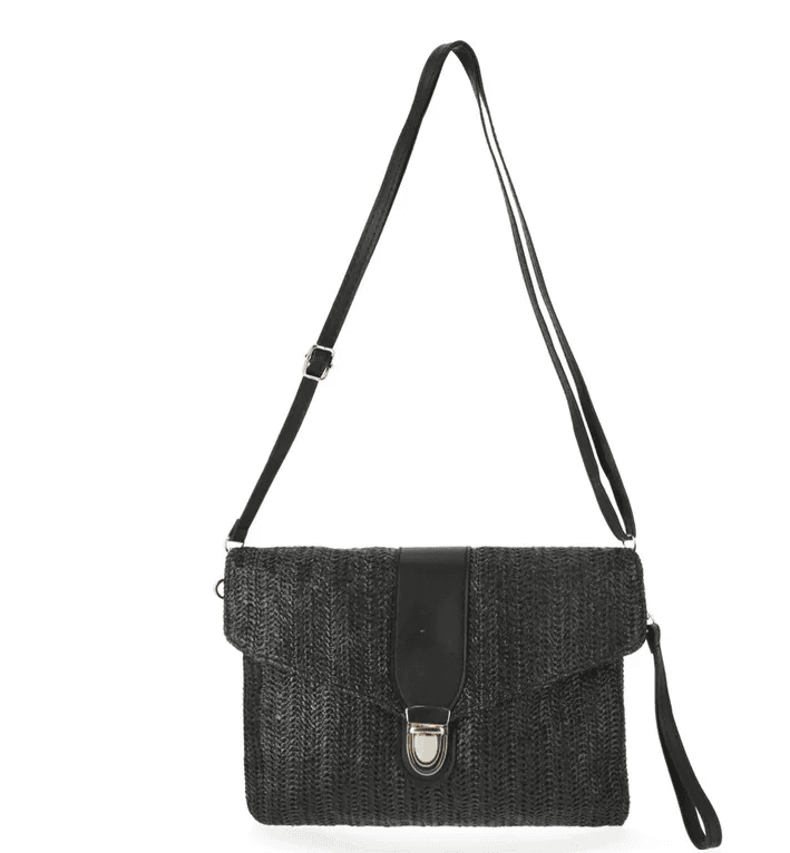 Bolso Sobre Solapa Negro