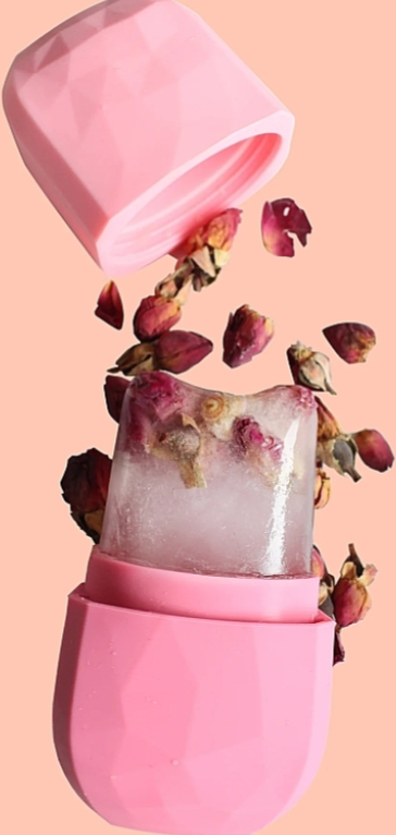 Caja de hielo para cuidado facial