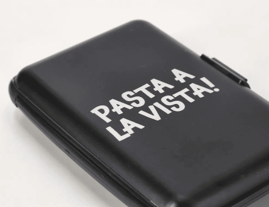 Cartera protege tarjetas - Pasta a la vista!