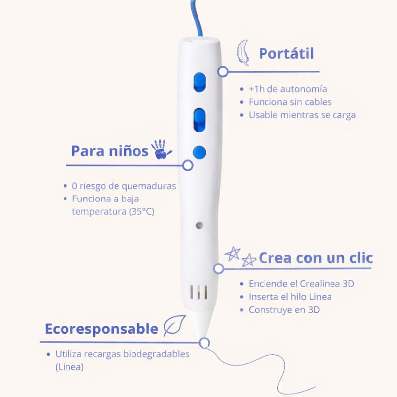 CreaLinea 3D - ¡Imagina, crea!