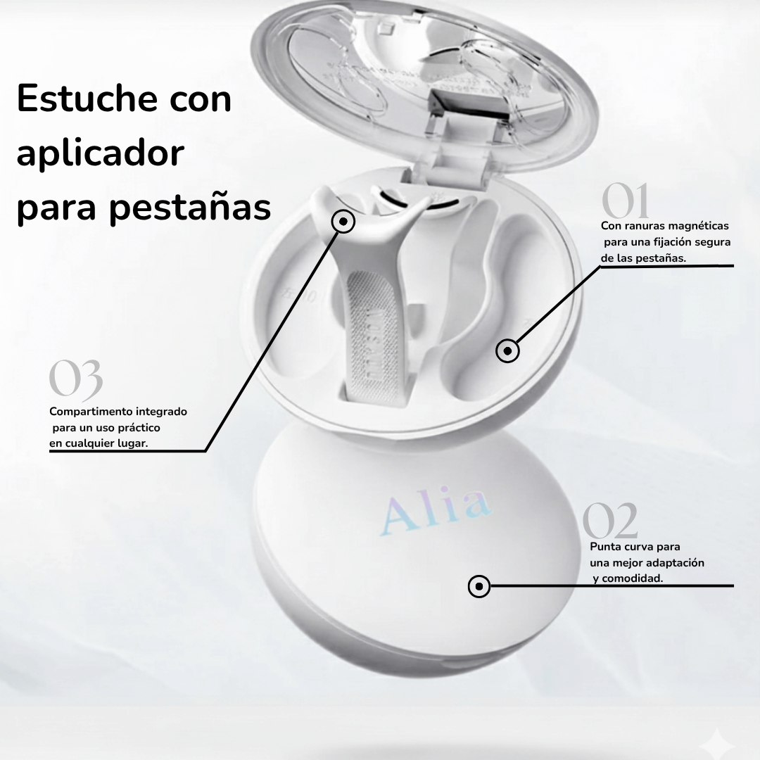 Alia - Kit de pestañas magnéticas