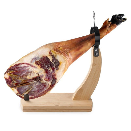 Jamonero de madera de bambú Góndola Noble